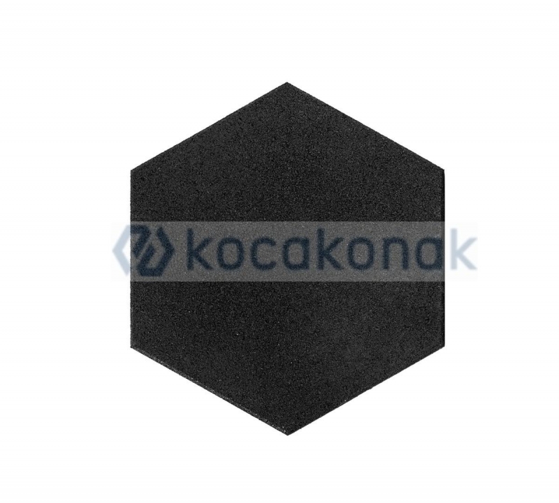 KAUÇUK ALTIGEN 40*40 2 CM SİYAH